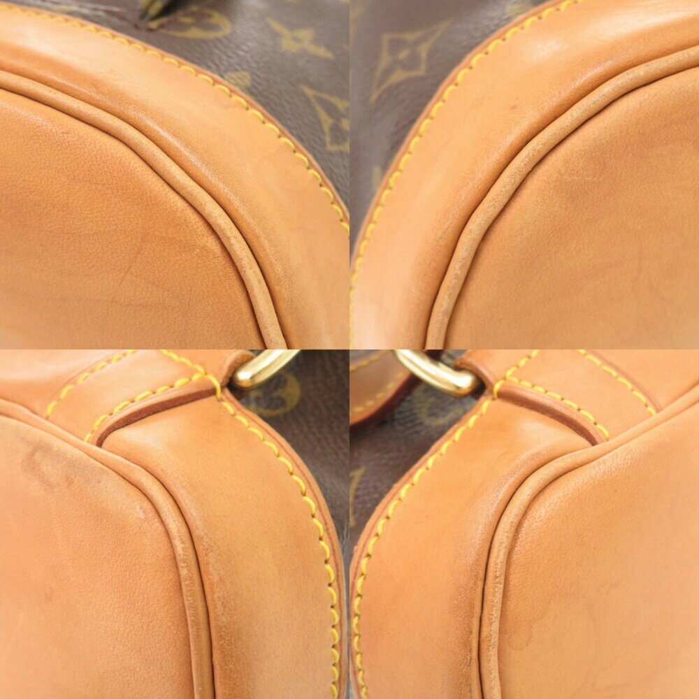 LOUIS VUITTON Authentic Brown Monogram Backpack - Picture 5 of 10